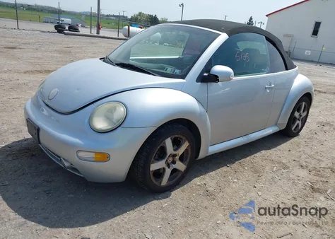 2004 Volkswagen New Beetle Gls 1.8T from USA, damaged, VIN 3VWCD31Y04M324167